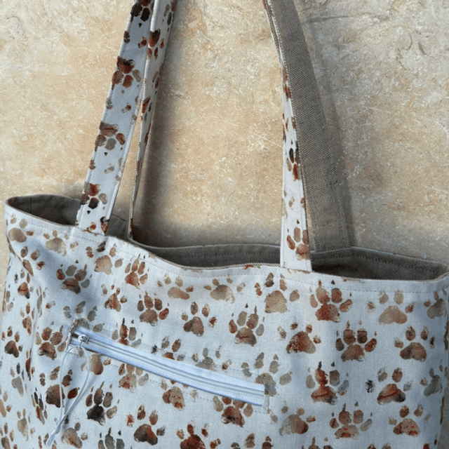 Dog lovers reversible tote bag - limited editions