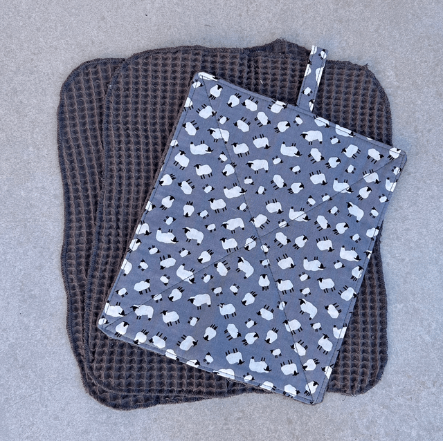 Waffle multifunctional reusable clothes