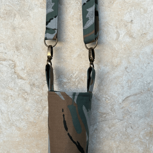 Reusable bottle bag - camouflage 