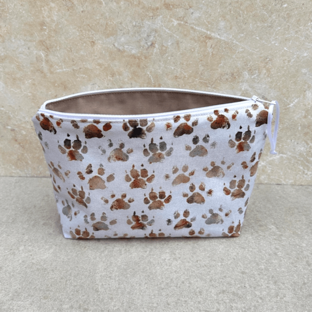 Dog lovers organiser/make up bag - limited edition