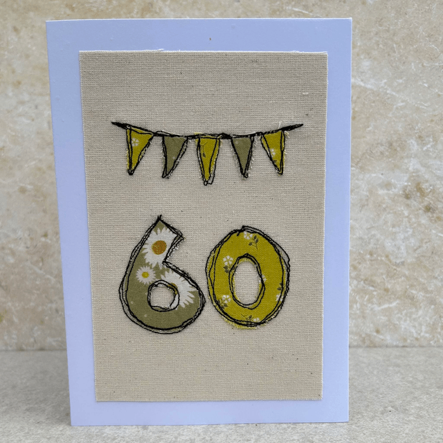 Free motion embroidery and appliqué special year  (lemon and greens) 