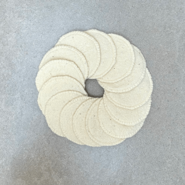 Reusable face wipes