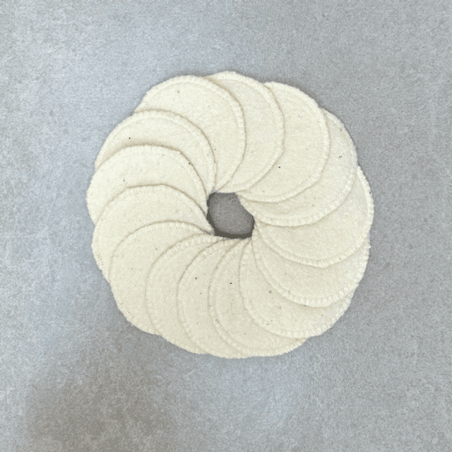 Reusable face wipes